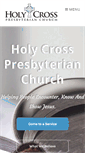 Mobile Screenshot of holycrosspca.org